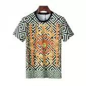 short sleeve t-shirt casual versace vintage floral homme summer sun medusa